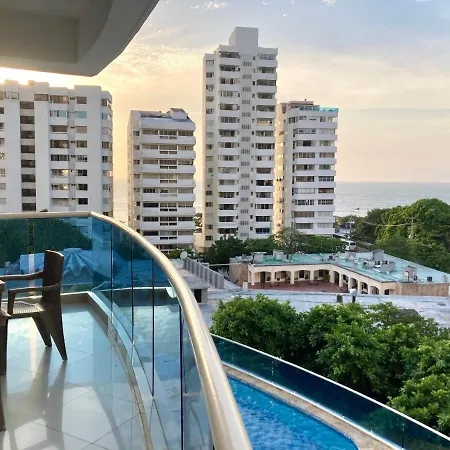 Charming 2br With Terrace In El Laguito Apartahotel Cartagena